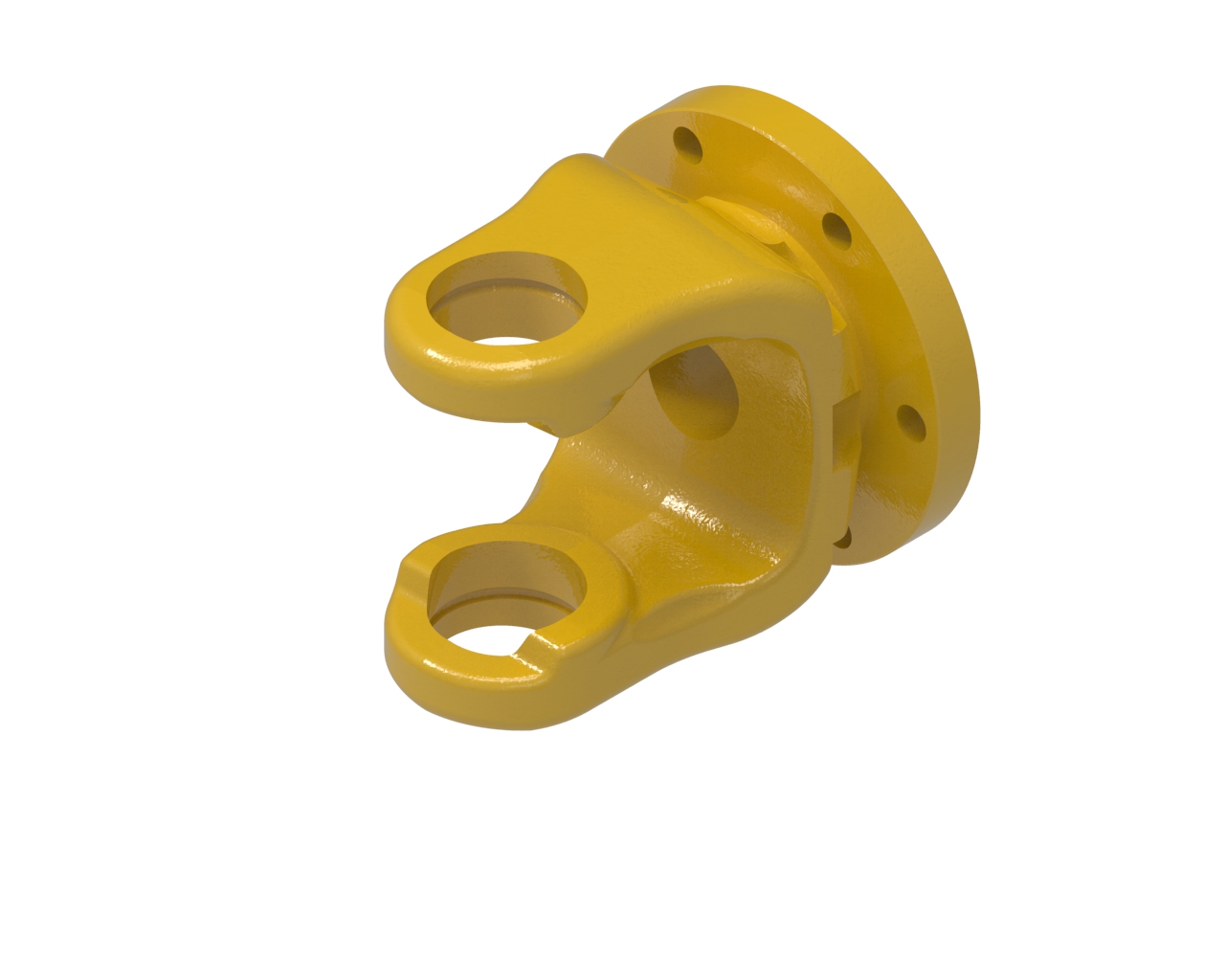 Вилка, AW35, фланец  6 отверстий