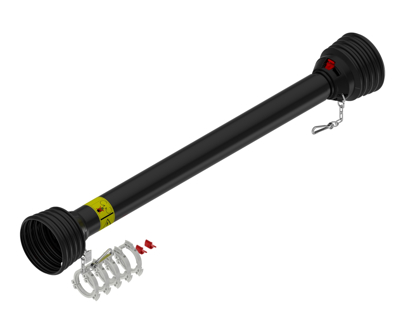 Пластиковая защита (кожух) с комплектом подшипников,AS250,1010MM