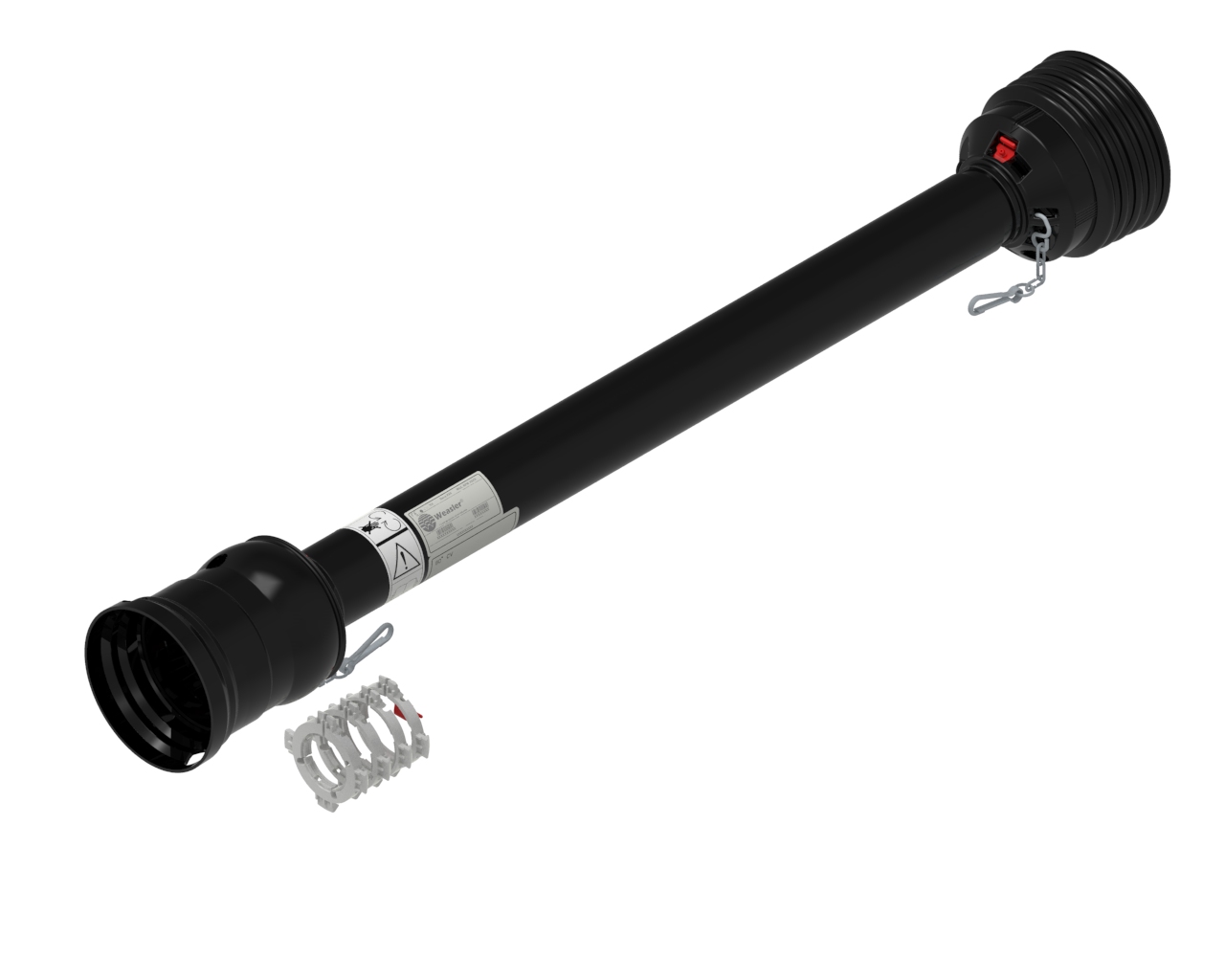 Пластиковая защита (кожух) WWCV с комплектом подшипников,CAT3,1010MM