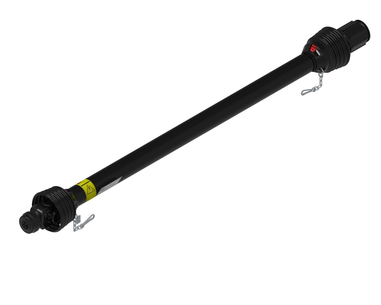 Карданный вал c храповой (револьверной) муфтой,AB6,1210MM,SR 900NM,SSL 1 3/8