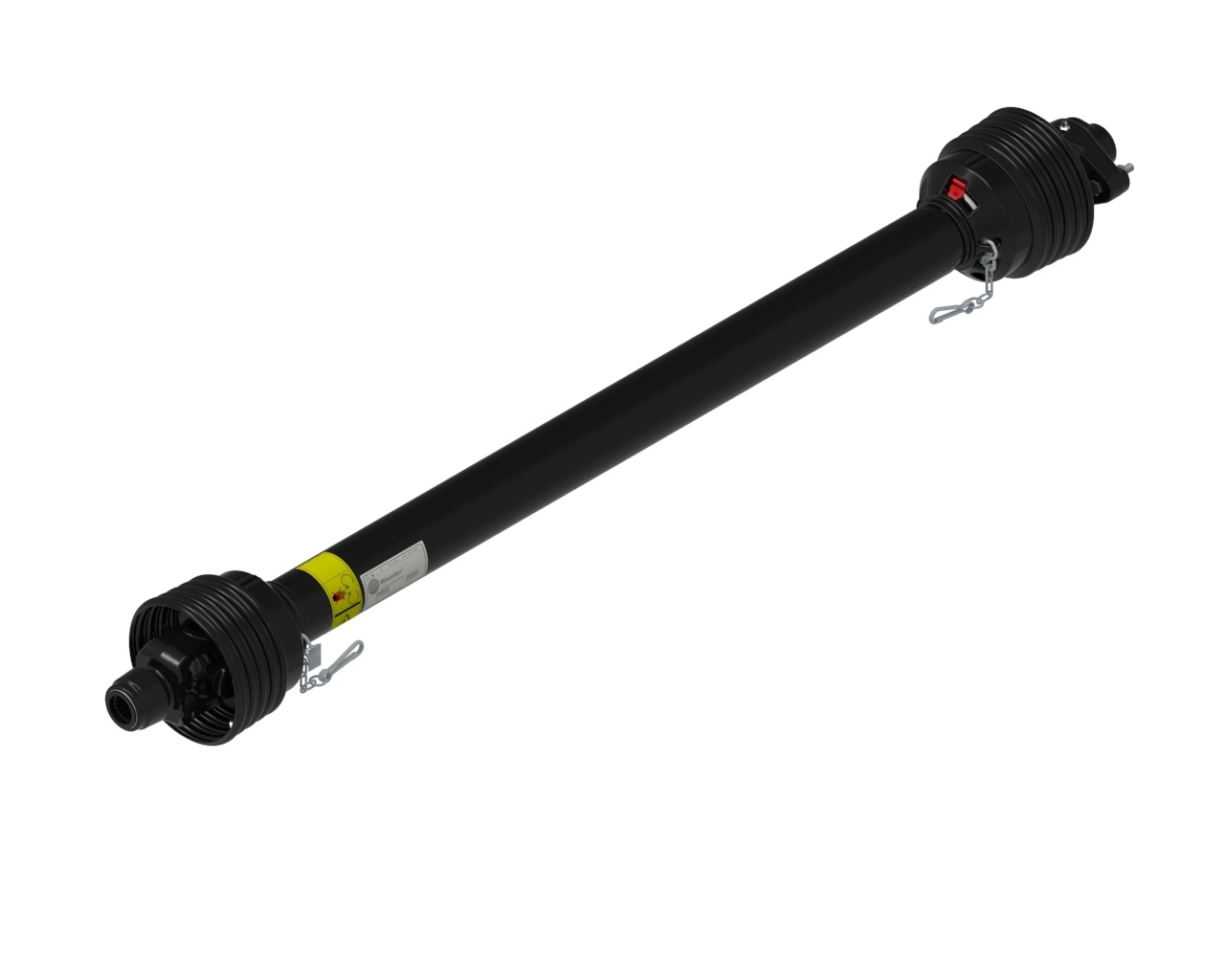 Карданный вал со срезным болтом,AB2,460MM,SB 900NM,SSL 1 3/8