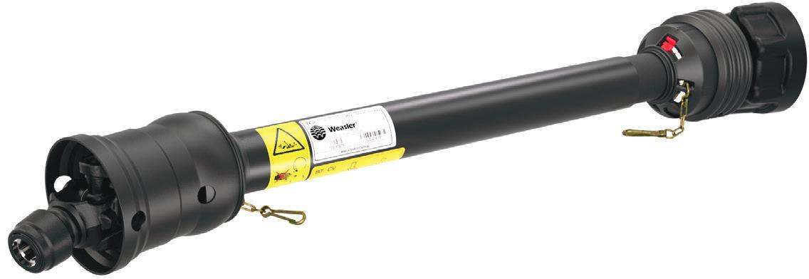 Карданный вал с автоматической муфтой